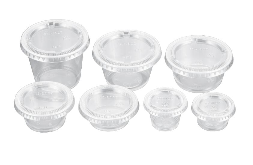 Portion cup and portion cup lids, 1oz ，2oz，4oz